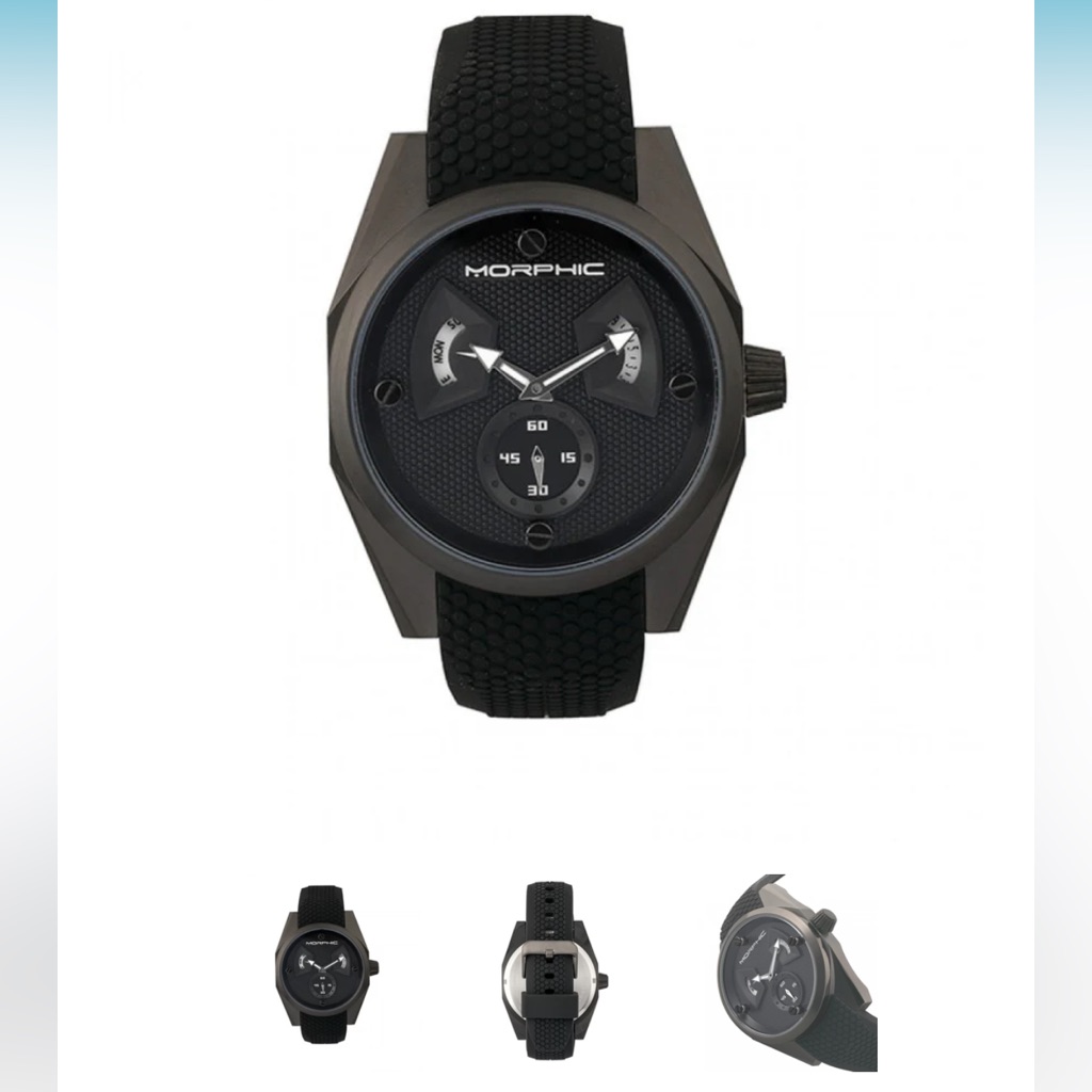 Morphic Black Unisex Watch